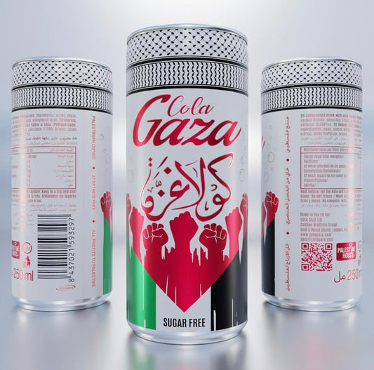 Sugar Free Gaza Cola: 12 Pack